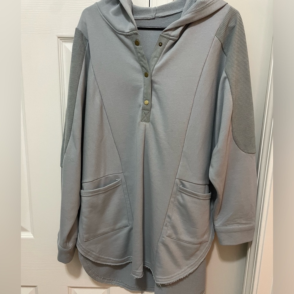 Dusty Blue hoodie